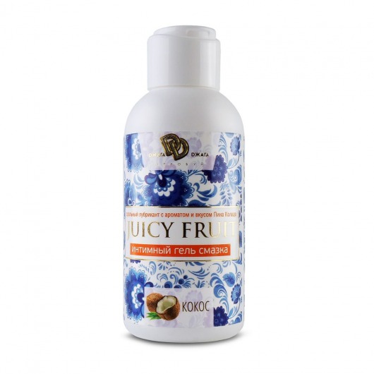 Интимный гель на водной основе JUICY FRUIT с ароматом кокоса - 100 мл. - БиоМед - купить с доставкой в Петрозаводске