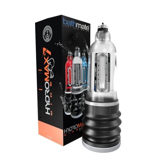 Прозрачная гидропомпа HydroMAX7 Wide Boy - Bathmate - в Петрозаводске купить с доставкой