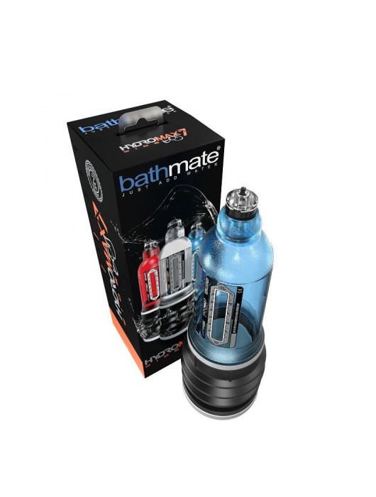 Синяя гидропомпа HydroMAX7 Wide Boy - Bathmate - в Петрозаводске купить с доставкой