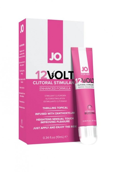Возбуждающая сыворотка мощного действия JO Volt 12V - 10 мл. - System JO - купить с доставкой в Петрозаводске