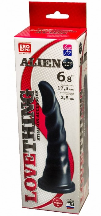 Насадка для трусиков харнесс Alien - 17,5 см. - LOVETOY (А-Полимер) - купить с доставкой в Петрозаводске