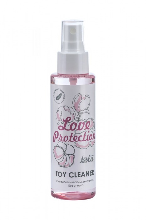 Гигиенический антисептический лосьон Toy cleaner - 110 мл. - Lola Games - купить с доставкой в Петрозаводске