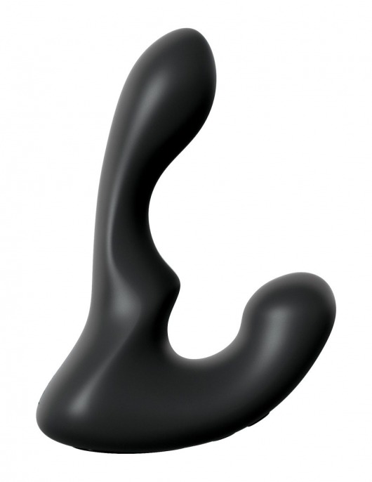 Черный анальный вибростимулятор P-Spot Milker - 14 см. - Pipedream - в Петрозаводске купить с доставкой
