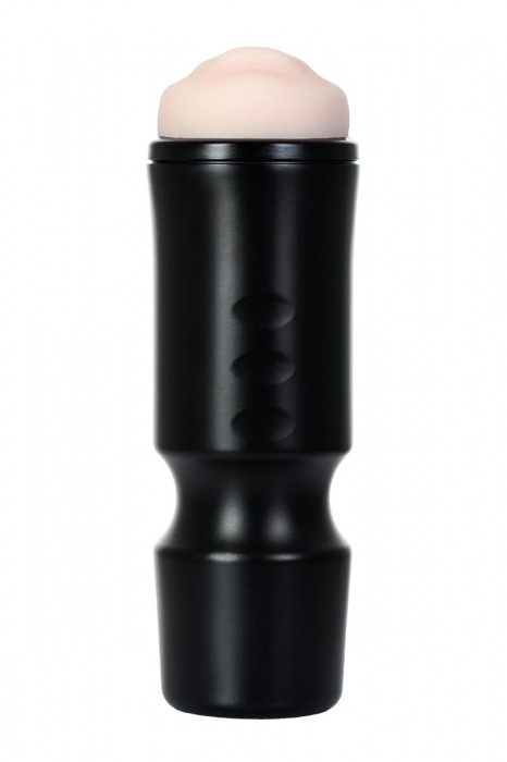 Мастурбатор-ротик A-Toys в черной колбе - A-toys - в Петрозаводске купить с доставкой