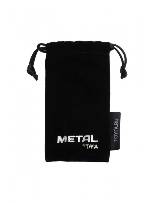 Серебристый двухсторонний карабин TOYFA Metal - ToyFa - купить с доставкой в Петрозаводске