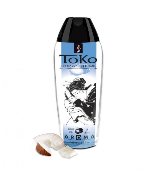 Интимный гель TOKO Cononut Water с ароматом кокоса - 165 мл. - Shunga - купить с доставкой в Петрозаводске