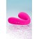 Ярко-розовый многофункциональный стимулятор для пар Dolce - Lovense