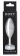 Серебристая анальная втулка Doxy Smooth Butt Plug - 10,5 см. - Doxy