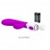 Лиловый фаллоимитатор со стимулятором клитора Alvis - 20,5 см. - Baile купить в Петрозаводске с доставкой в Orgasmix.ru Лиловый фаллоимитатор со стимулятором клитора Alvis - 20,5 см. - Baile