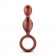 Коричневый анальный стимулятор Duo Loop Copper Anal Plug - 13,3 см. - Blush Novelties в Петрозаводске Коричневый анальный стимулятор Duo Loop Copper Anal Plug - 13,3 см. - Blush Novelties