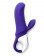 Фиолетовый вибратор Satisfyer Magic Bunny с клиторальным отростком - 17,6 см. - Satisfyer купить в Петрозаводске с доставкой в Orgasmix.ru Фиолетовый вибратор Satisfyer Magic Bunny с клиторальным отростком - 17,6 см. - Satisfyer